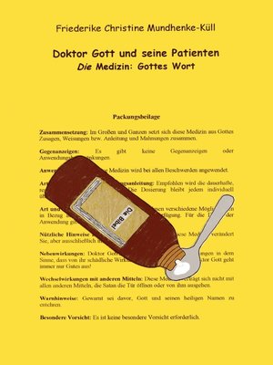 cover image of Doktor Gott und seine Patienten